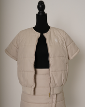 画像をギャラリービューアに読み込む, 【W-IR】 2way half sleeve puffer jacket / 半袖中綿ダウンジャケット(LADIES)