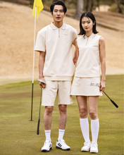 画像をギャラリービューアに読み込む, 【W-IR】classic jacquard sleeveless polo shirt / クラシックジャガードノースリーブポロシャツ(LADIES)