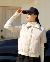 画像をギャラリービューアに読み込む, 【W-IR】 2way half sleeve puffer jacket / 半袖中綿ダウンジャケット(LADIES)