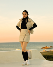 画像をギャラリービューアに読み込む, 【W-IR】 2way half sleeve puffer jacket / 半袖中綿ダウンジャケット(LADIES)