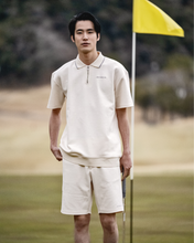 画像をギャラリービューアに読み込む, 【W-IR】classic jacquard polo shirt / クラシックジャガードポロシャツ(MENS)