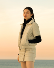 画像をギャラリービューアに読み込む, 【W-IR】 2way half sleeve puffer jacket / 半袖中綿ダウンジャケット(LADIES)