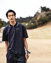 画像をギャラリービューアに読み込む, 【W-IR】classic jacquard polo shirt / クラシックジャガードポロシャツ(MENS)