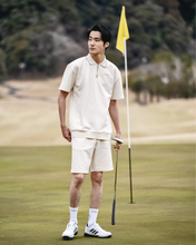 画像をギャラリービューアに読み込む, 【W-IR】classic jacquard polo shirt / クラシックジャガードポロシャツ(MENS)
