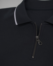 画像をギャラリービューアに読み込む, 【W-IR】classic jacquard polo shirt / クラシックジャガードポロシャツ(MENS)