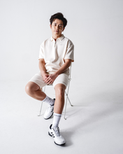 画像をギャラリービューアに読み込む, 【W-IR】classic jacquard polo shirt / クラシックジャガードポロシャツ(MENS)