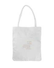 画像をギャラリービューアに読み込む, 【SAUNA】irishman. original mesh laundry tote / メッシュランドリートート