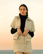 画像をギャラリービューアに読み込む, 【W-IR】 2way half sleeve puffer jacket / 半袖中綿ダウンジャケット(LADIES)