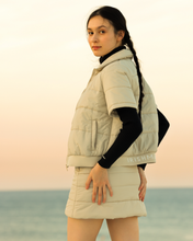 画像をギャラリービューアに読み込む, 【W-IR】 2way half sleeve puffer jacket / 半袖中綿ダウンジャケット(LADIES)