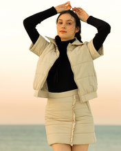 画像をギャラリービューアに読み込む, 【W-IR】 2way half sleeve puffer jacket / 半袖中綿ダウンジャケット(LADIES)