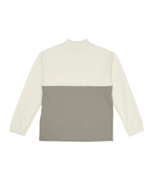 画像をギャラリービューアに読み込む, bi-color emboss mock neck pullover / バイカラーエンボスモックネックプルオーバー(MENS)