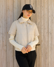 画像をギャラリービューアに読み込む, 【W-IR】 2way half sleeve puffer jacket / 半袖中綿ダウンジャケット(LADIES)