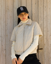 画像をギャラリービューアに読み込む, 【W-IR】 2way half sleeve puffer jacket / 半袖中綿ダウンジャケット(LADIES)