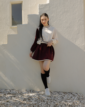 画像をギャラリービューアに読み込む, piping tuck flare skirt / パイピングタックフレアスカート(LADIES)