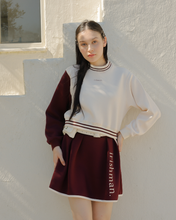 画像をギャラリービューアに読み込む, piping tuck flare skirt / パイピングタックフレアスカート(LADIES)