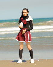 画像をギャラリービューアに読み込む, piping tuck flare skirt / パイピングタックフレアスカート(LADIES)