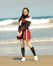 画像をギャラリービューアに読み込む, piping tuck flare skirt / パイピングタックフレアスカート(LADIES)