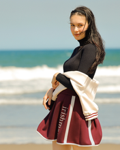 画像をギャラリービューアに読み込む, piping tuck flare skirt / パイピングタックフレアスカート(LADIES)