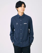 画像をギャラリービューアに読み込む, ストレッチデニムシャツ(MENS)