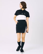 画像をギャラリービューアに読み込む, バイカラー半袖ポロシャツ(LADIES)