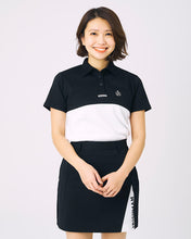 画像をギャラリービューアに読み込む, バイカラー半袖ポロシャツ(LADIES)