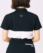 画像をギャラリービューアに読み込む, バイカラー半袖ポロシャツ(LADIES)