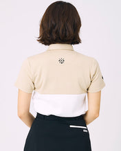 画像をギャラリービューアに読み込む, バイカラー半袖ポロシャツ(LADIES)