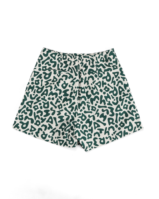 【REFLECT】signature logo tuck short pants  / 光る防水タックショートパンツ（LADIES）