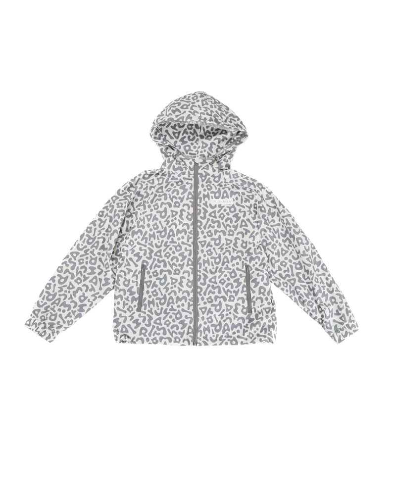【REFLECT】signature logo full zip hoodie  / 光る防水フルジップフーディ（UNISEX）
