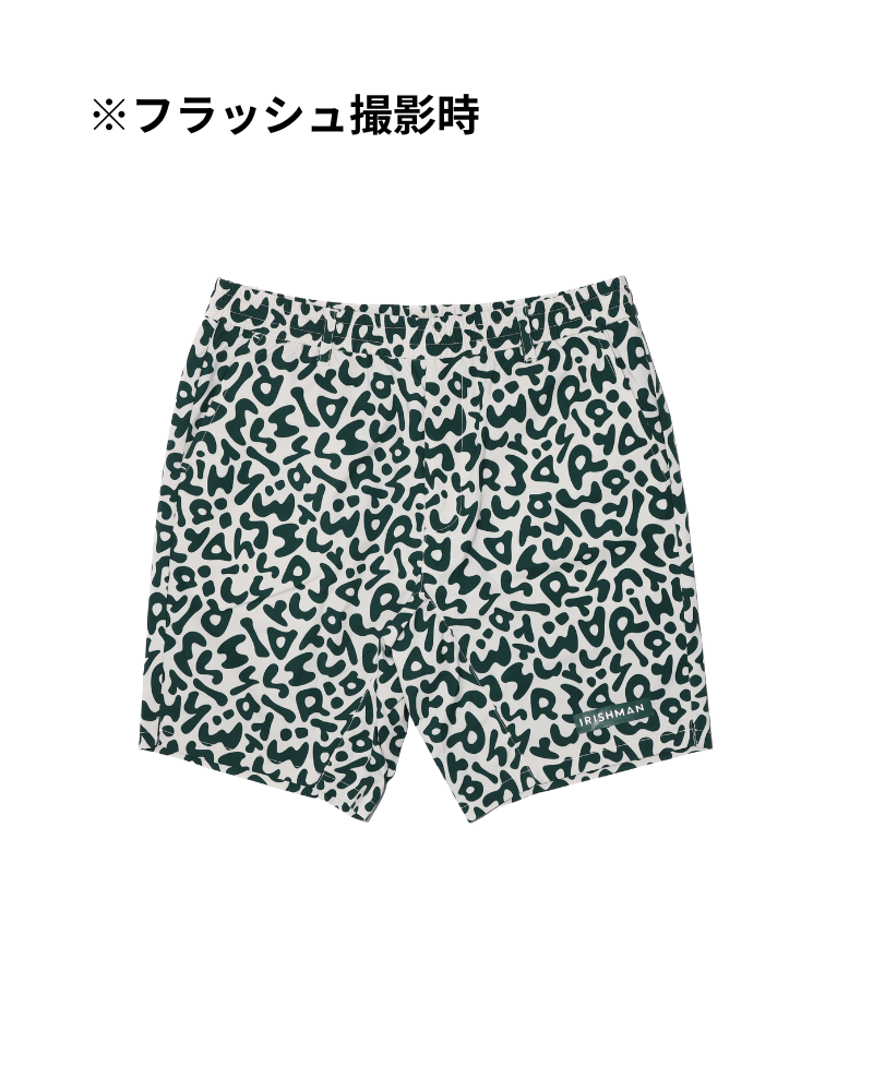 REFLECT】signature logo half pants / 光る防水ハーフパンツ REFLECT】signature logo half pants / 光る防水ハーフパンツ