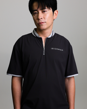 画像をギャラリービューアに読み込む, 【AURORA REFLECT】signature logo half zip mock neck pullover  / 光るハーフジップモックネックプルオーバー（UNISEX）
