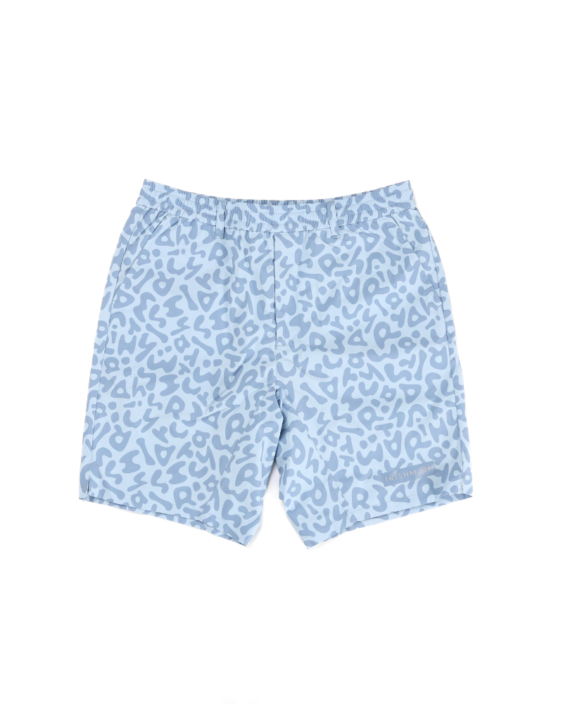 【REFLECT】signature logo half pants  / 光る防水ハーフパンツ（MENS）
