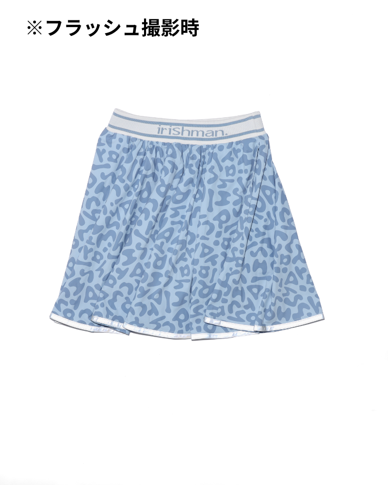 REFLECT】signature logo flare skirt / 光る防水フレアスカート REFLECT】signature logo flare skirt / 光る防水フレアスカート