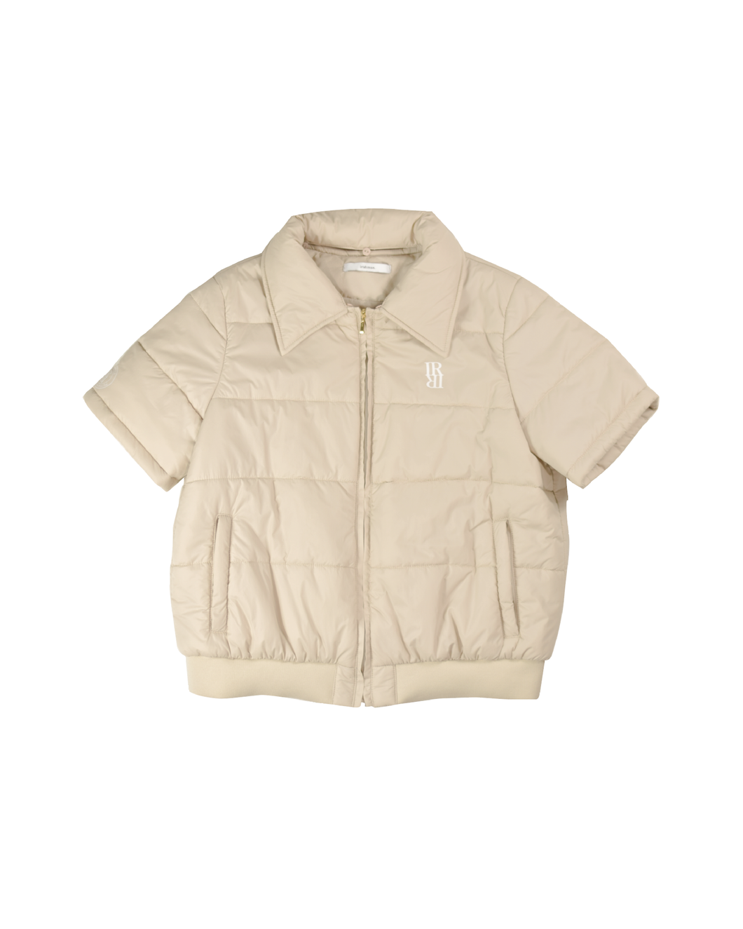 【W-IR】 2way half sleeve puffer jacket / 半袖中綿ダウンジャケット（LADIES）
