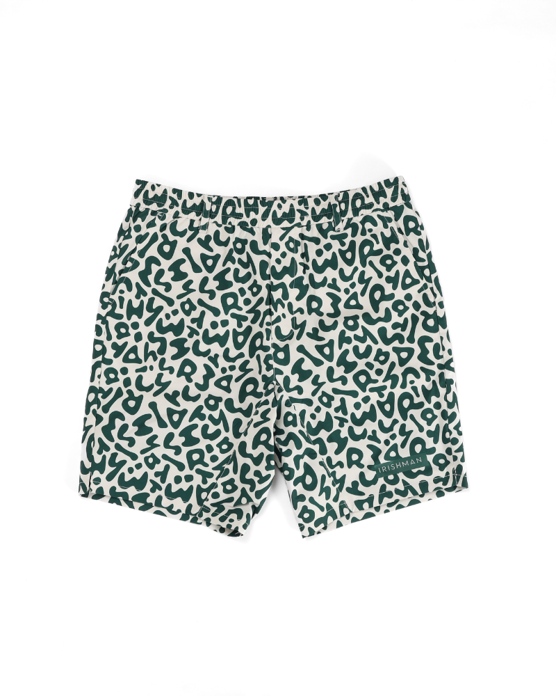 【REFLECT】signature logo half pants  / 光る防水ハーフパンツ（MENS）