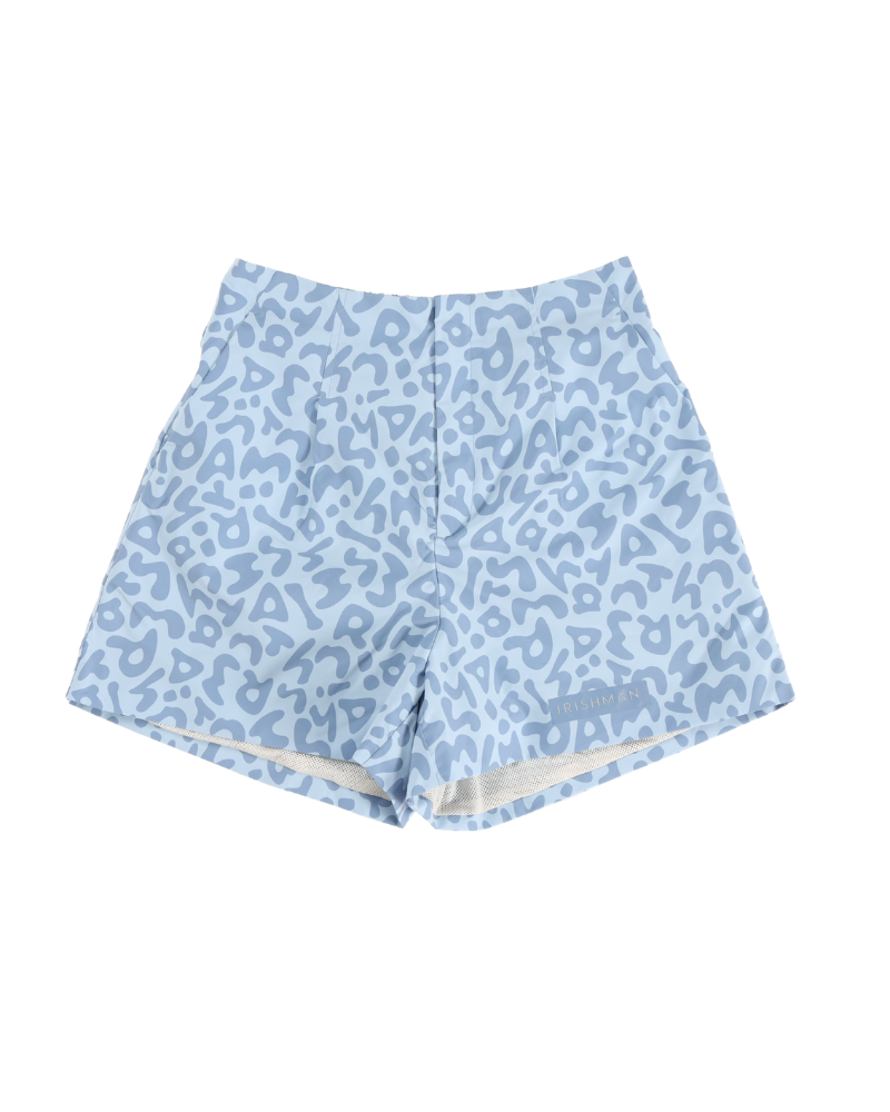 パンツ IRISHMAN signature logo half pants REFLECT】signature logo half pants / 光る防水ハーフパンツ