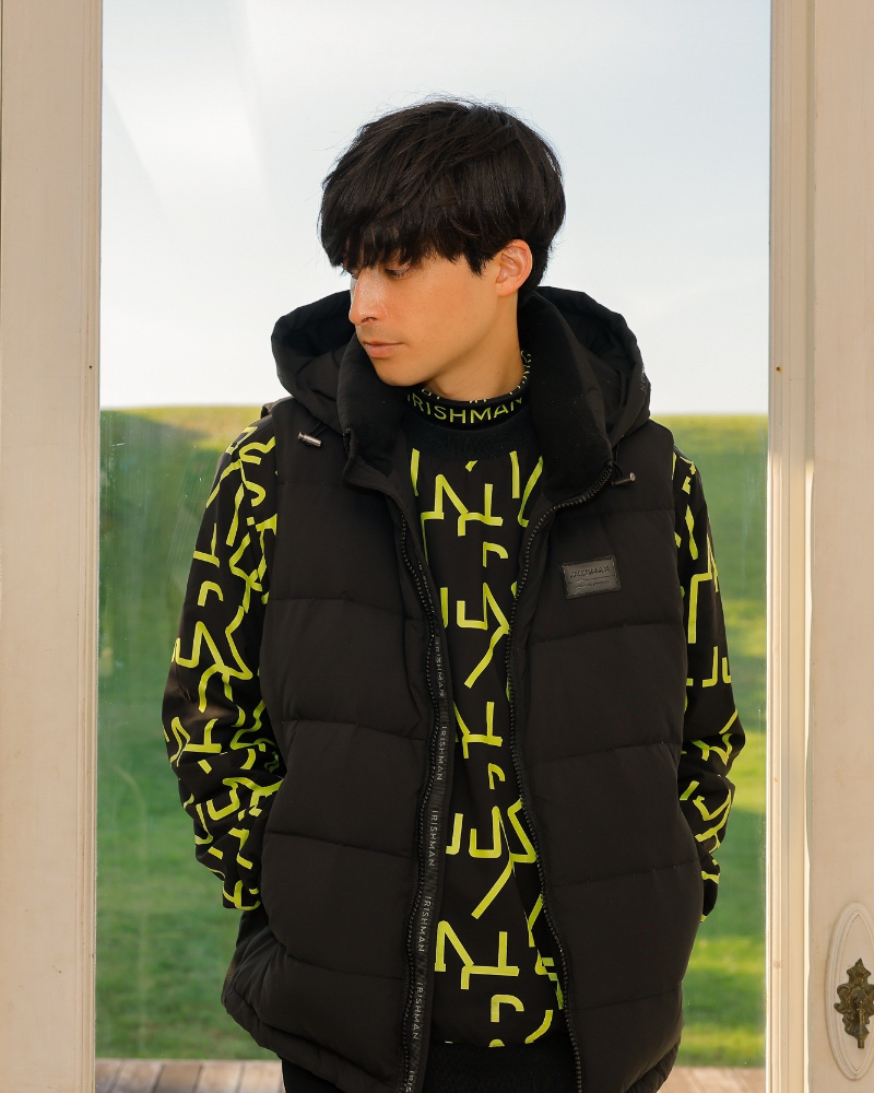 2way Black Out down vest / ダウンベスト(MENS) – irishman.jp 2way Black Out down vest / ダウンベスト(MENS) – irishman.jp