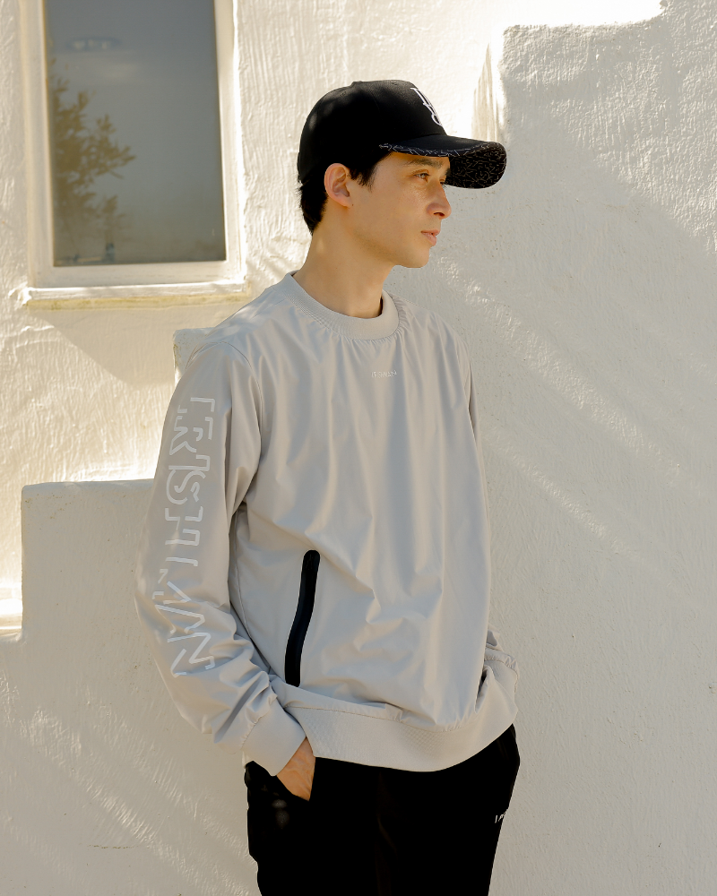 【Moher】360° stretch pullover #01 / 撥水ストレッチプルオーバー（MENS）